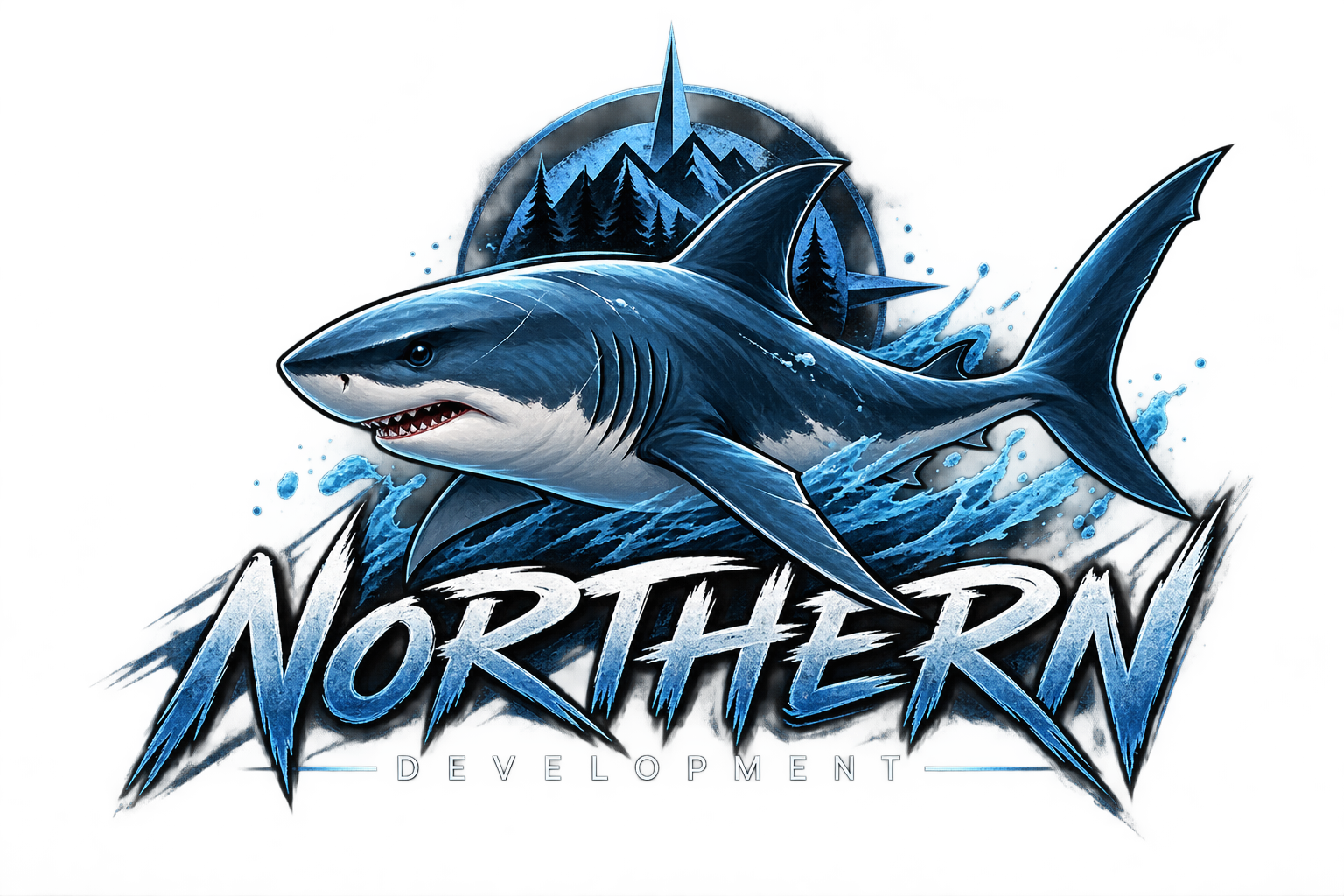 Northern Development shark logo