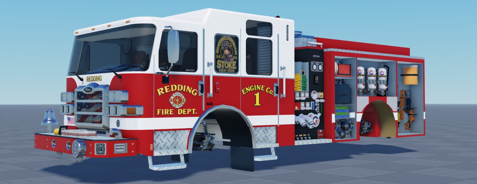 Project Shasta County Redding fire engine screenshot